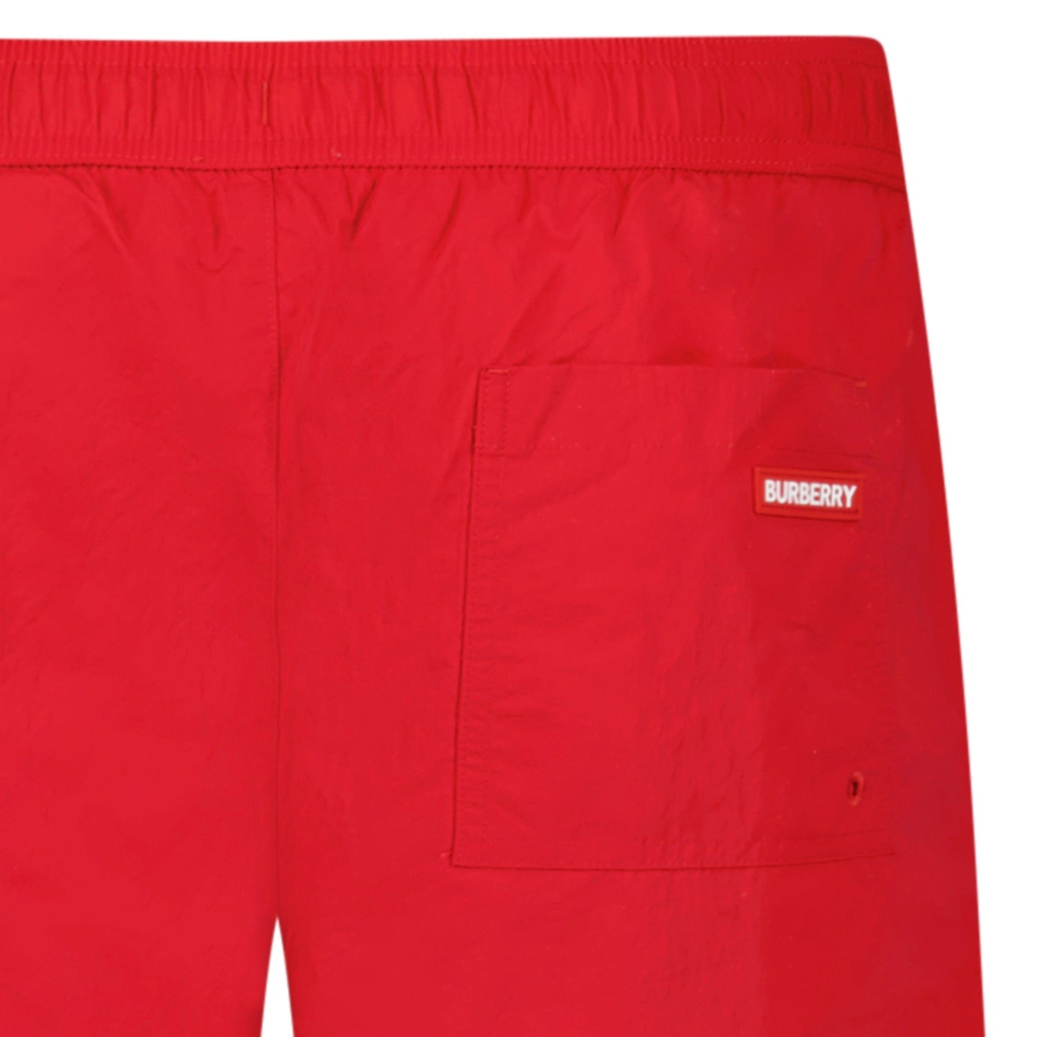 Burberry Martin Chrome Swim Shorts Pillar Red
