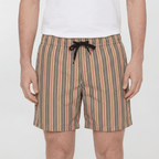 Burberry 'Martin' Signature Check Swim Shorts Archive Beige