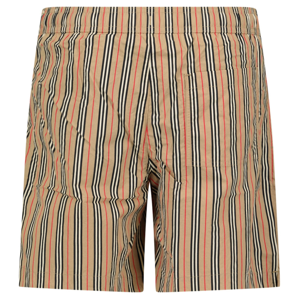 Burberry 'Martin' Signature Check Swim Shorts Archive Beige