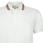 Burberry 'Pierson' TB Collar Polo-Shirt White
