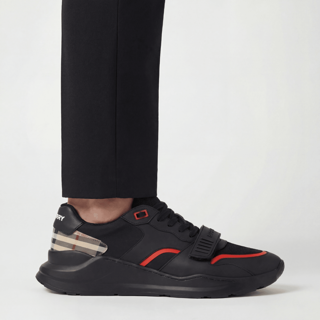 Burberry 'Ramsey Runner' Check Sneakers