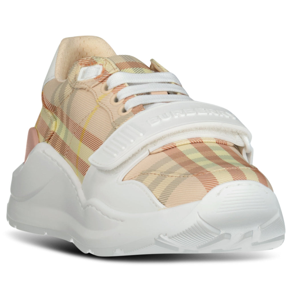 Burberry 'Ramsey Runner' Trainers in Teacup Check