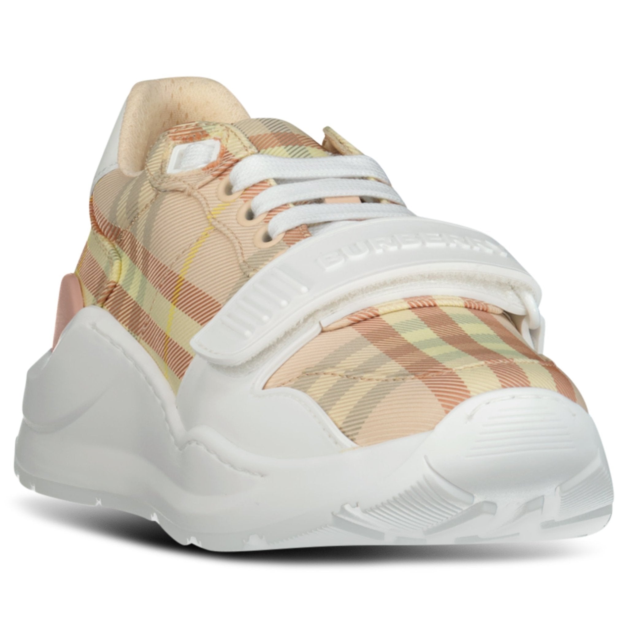 Burberry 'Ramsey Runner' Trainers in Teacup Check