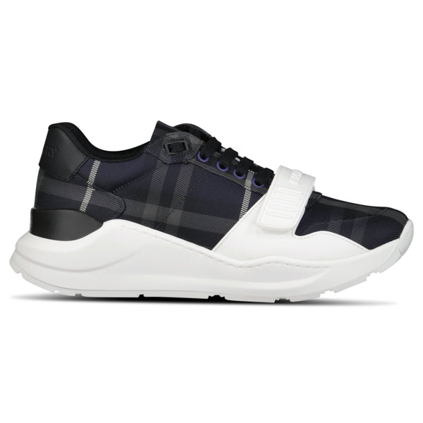 Burberry 'Ramsey Runner' Trainers Storm Blue Check