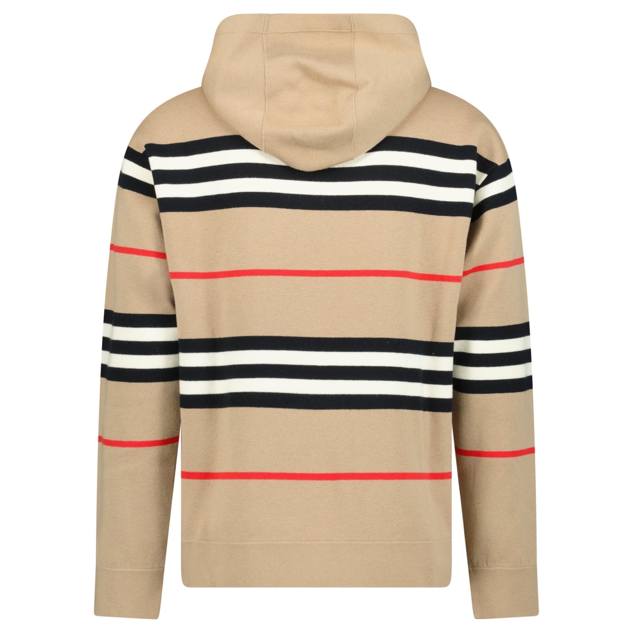 Burberry 'Sandby' Check Hoodie Archive Beige