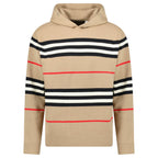 Burberry 'Sandby' Check Hoodie Archive Beige
