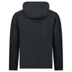 Burberry 'Stanford' Zip-Up Stripe Hooded Jacket Black