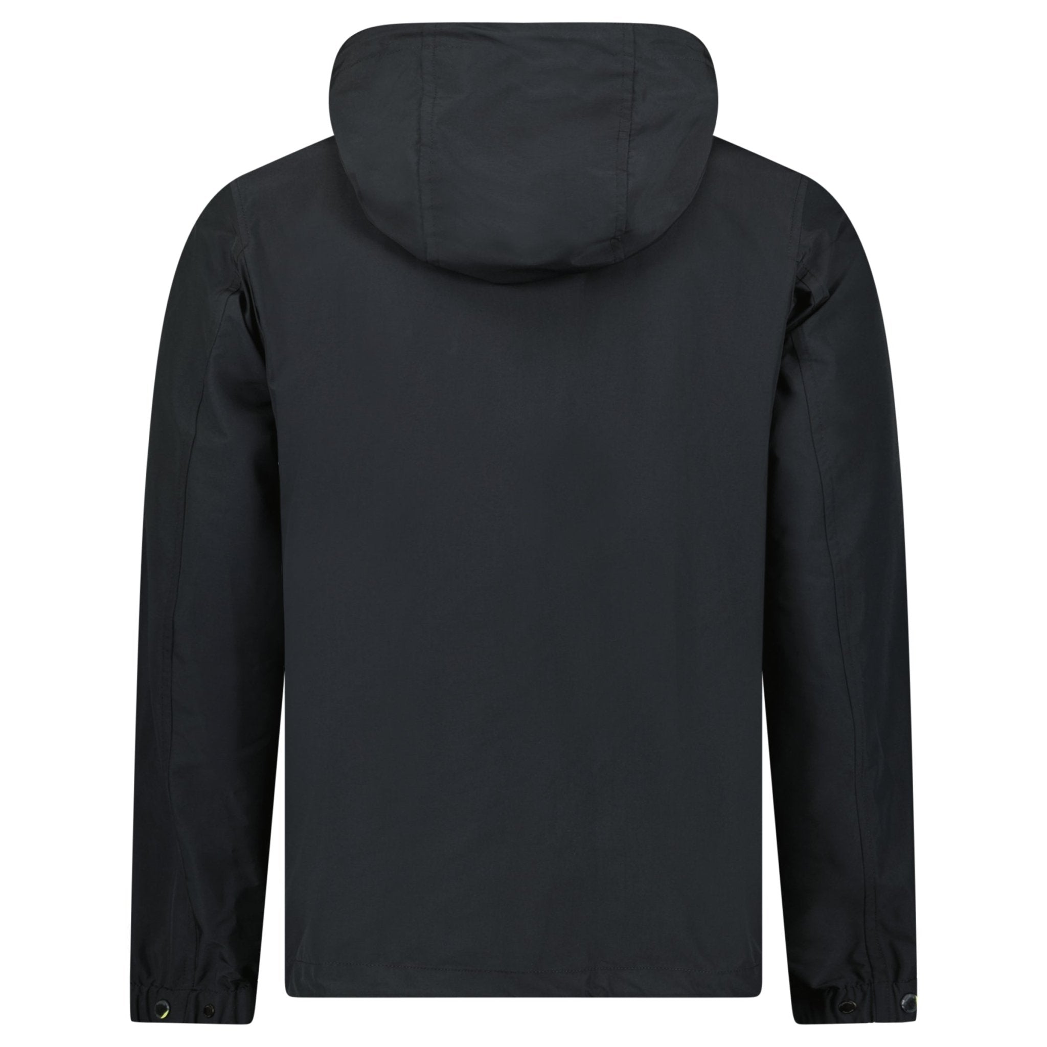 Burberry 'Stanford' Zip-Up Stripe Hooded Jacket Black