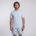 Burberry 'Martin' Swim Shorts Blue