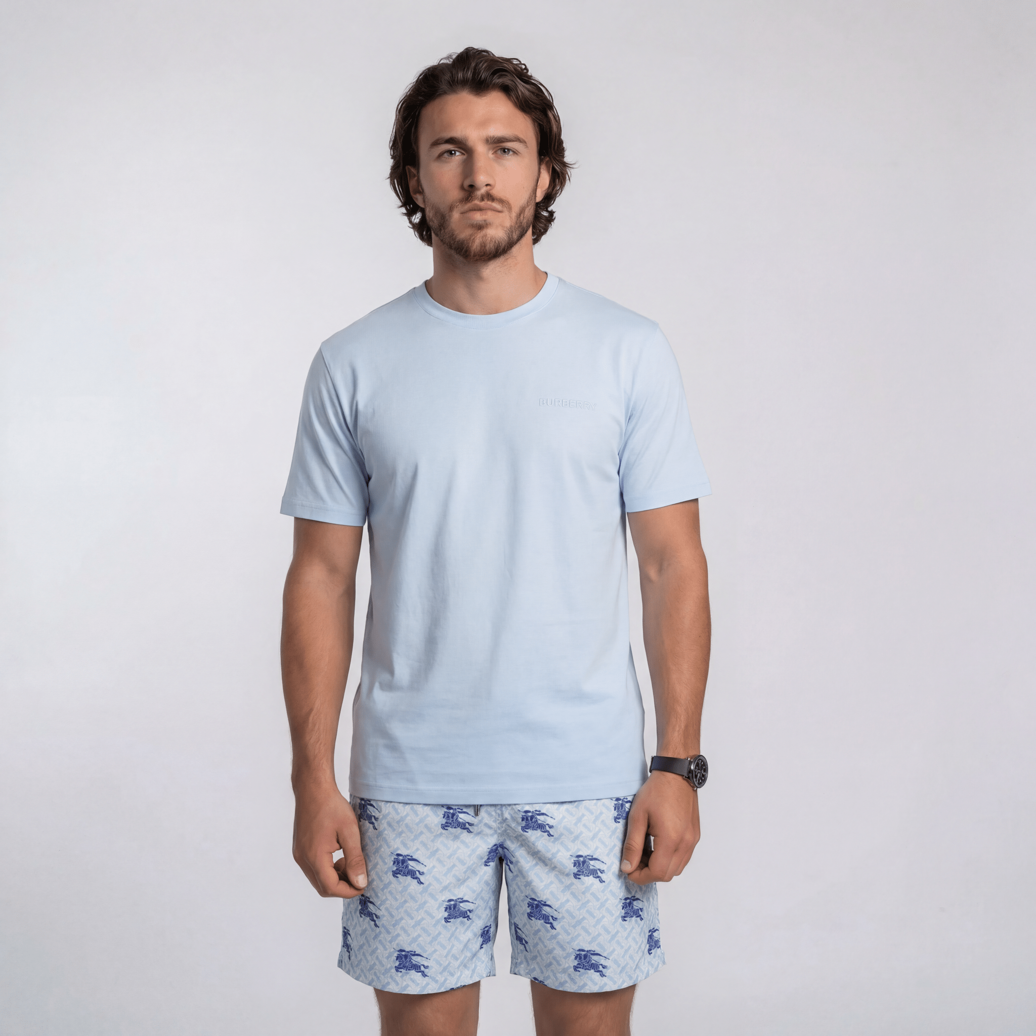 Burberry 'Martin' Swim Shorts Blue