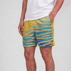 Casablanca Ange De Jour Technical Synthetic Shorts in Multicolour