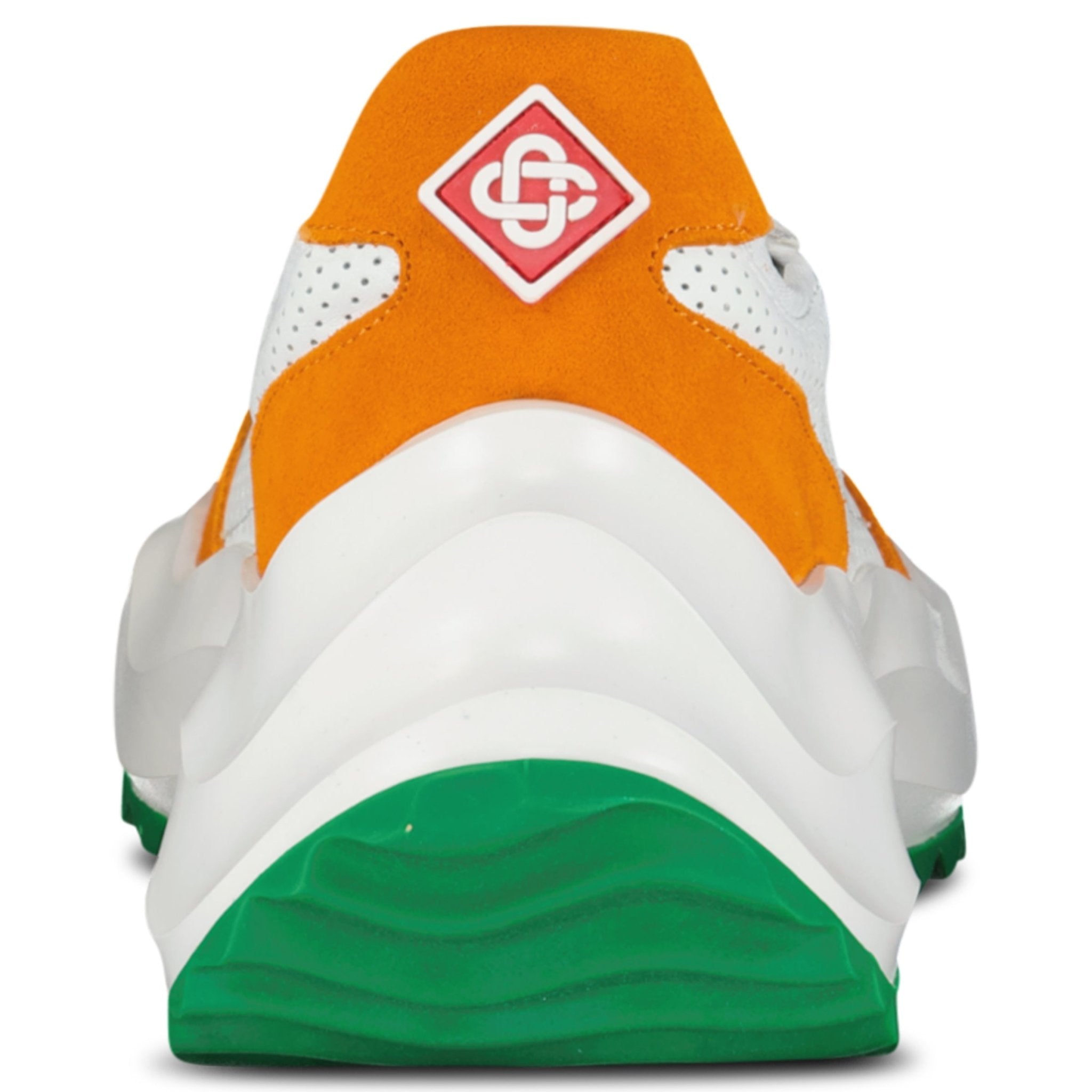 Casablanca Atlantis Chunky Sneakers White & Orange