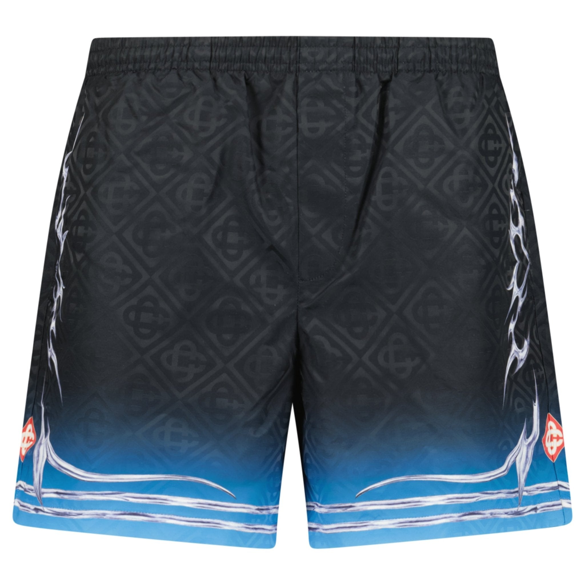 Casablanca 'Blades' Printed Gradient Swim Shorts