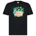 Casablanca "Casa Beach Wave" Printed T-Shirt in Black