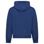 Casablanca Casa Temple Zip Hoodie in Navy