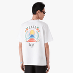 Casablanca Casa Way Mountain Short Sleeve T-Shirt in White