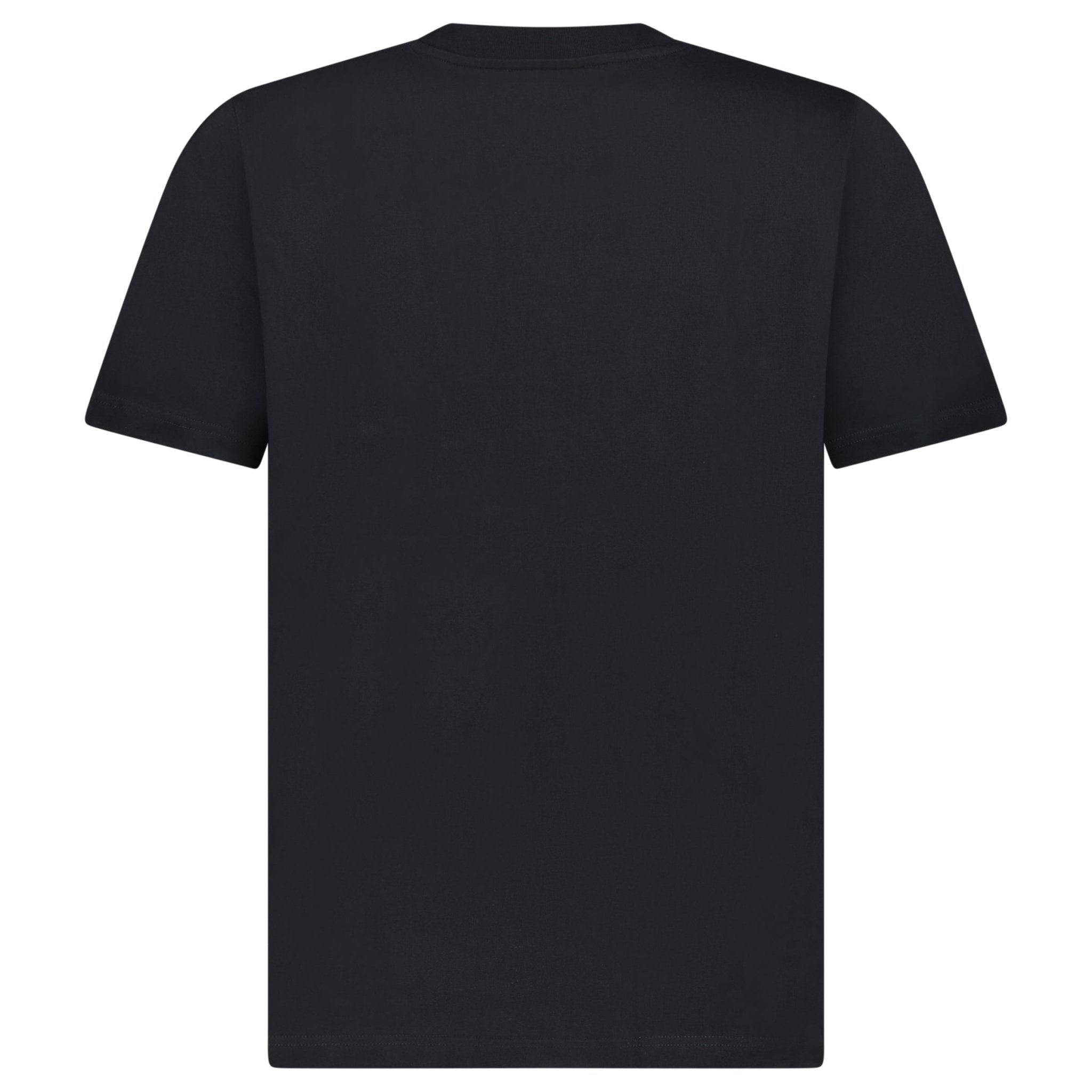 Casablanca "Casa Way" Rose Vase Printed T-Shirt in Black