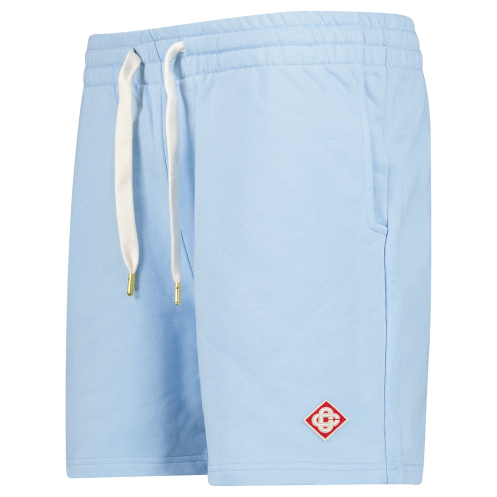 Casablanca Diamond Logo Sweatshorts in Light Blue
