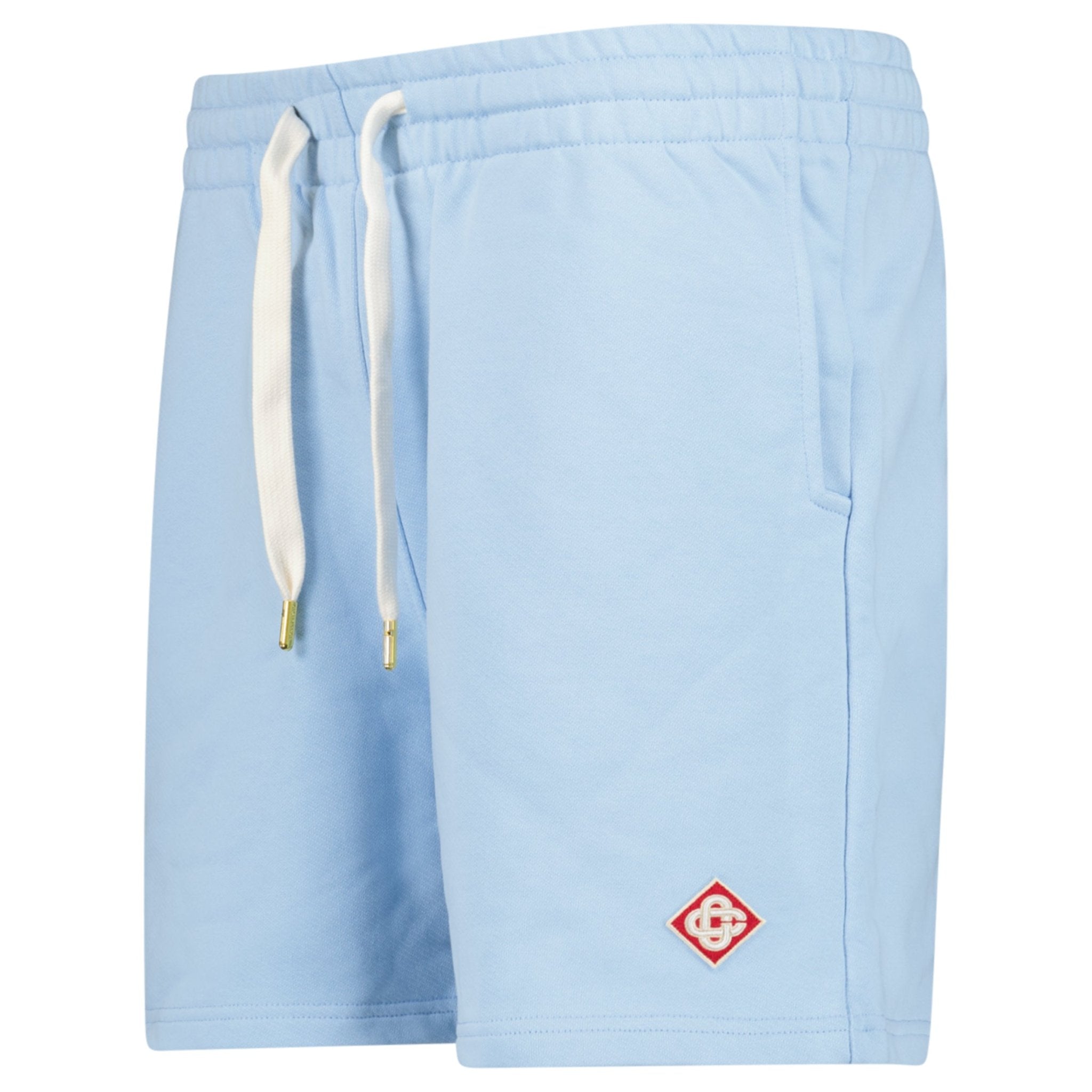 Casablanca Diamond Logo Sweatshorts in Light Blue