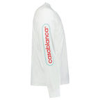 Casablanca Fuji Dream Screen Printed Long Sleeve T-Shirt White