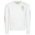 Casablanca Fuji Dream Screen Printed Long Sleeve T-Shirt White