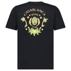 Casablanca Joyaux D'Afrique Tennis Club Printed T-Shirt in Black