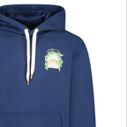 Casablanca L'Arche De Tennis Hoodie in Navy