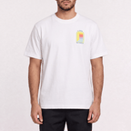 Casablanca L'Arche Screen-Print T-Shirt in White