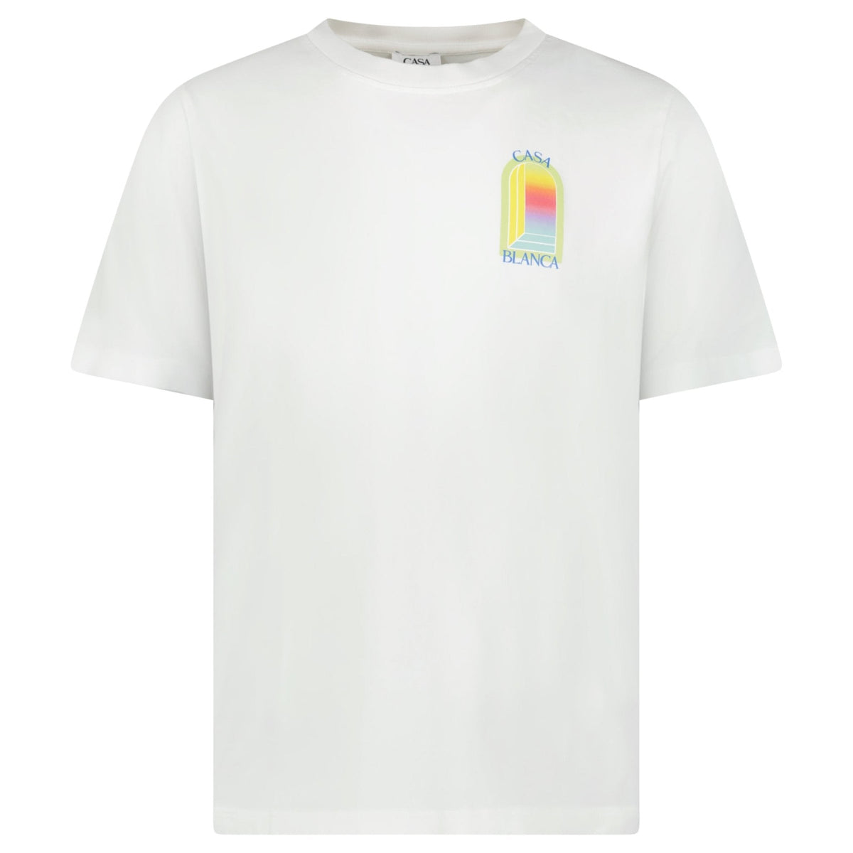 Casablanca L'Arche Screen-Print T-Shirt in White