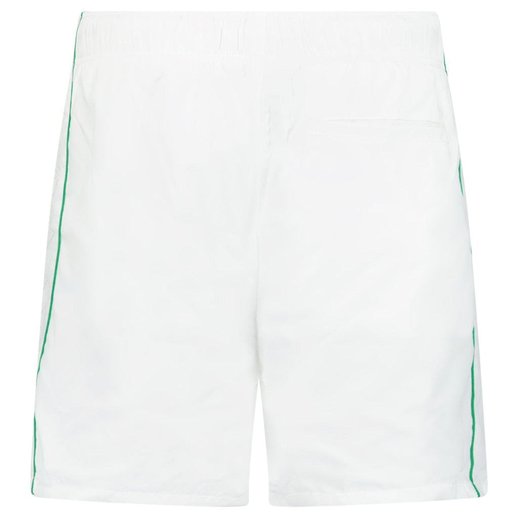 Casablanca Laser Detail Track Shorts in White