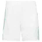 Casablanca Laser Detail Track Shorts in White