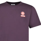 Casablanca Logo Patch Jersey T-Shirt in Aubergine