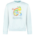 Casablanca Manga Tennis Ball Sweatshirt in Light Blue