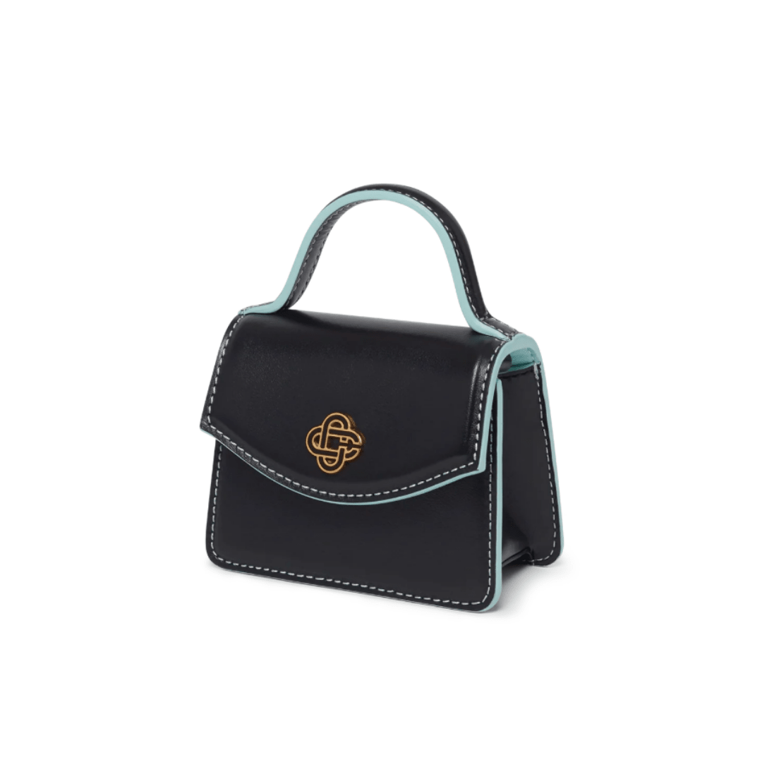 Casablanca Micro Jeanne Bag in Black