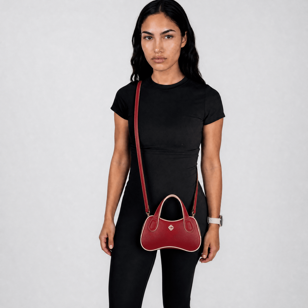 Casablanca Micro Louise Bag in Red