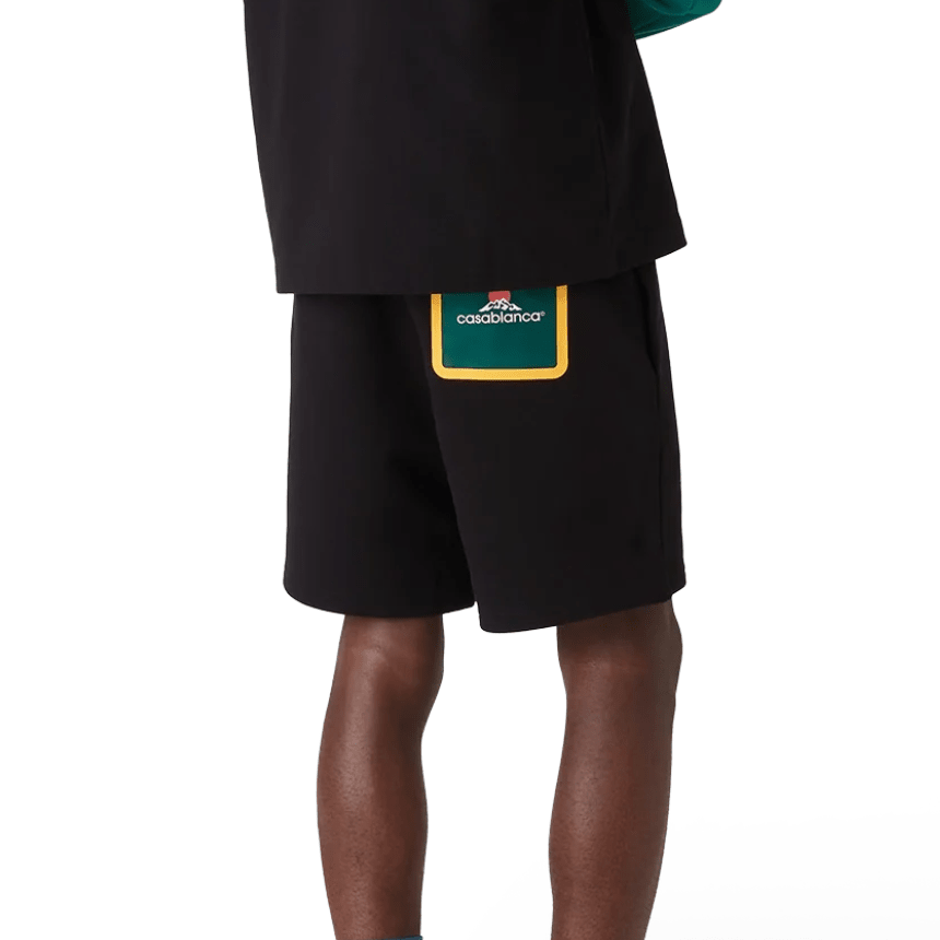 Casablanca Montagne Sweatshorts in Black