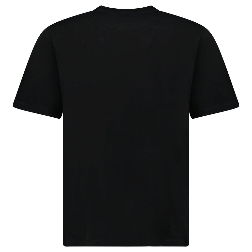 Casablanca Mushroom Emblem Short Sleeve T‑Shirt in Black