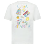 Casablanca ‘Objets En Vrac’ Organic Cotton T-Shirt in White