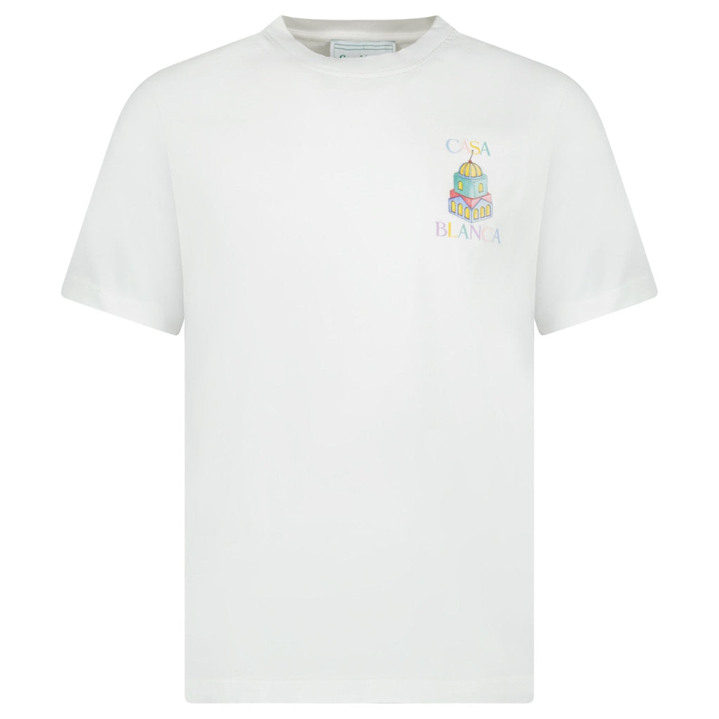 Casablanca ‘Objets En Vrac’ Organic Cotton T-Shirt in White