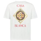 Casablanca 'Plafond Orné de Musique' Graphic-Print T-Shirt in White
