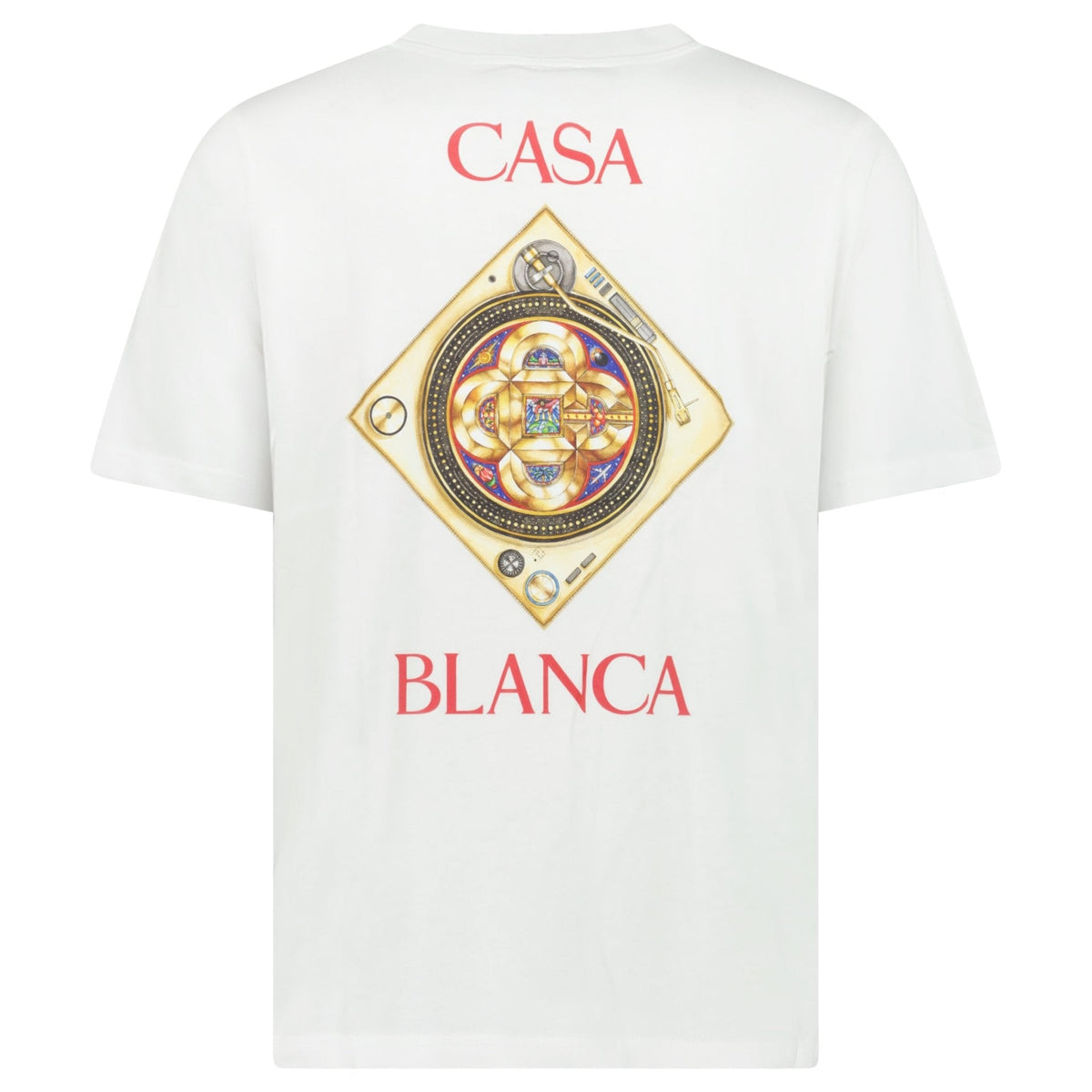 Casablanca 'Plafond Orné de Musique' Graphic-Print T-Shirt in White