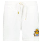 Casablanca Studio De Musiques Sweat Shorts in White