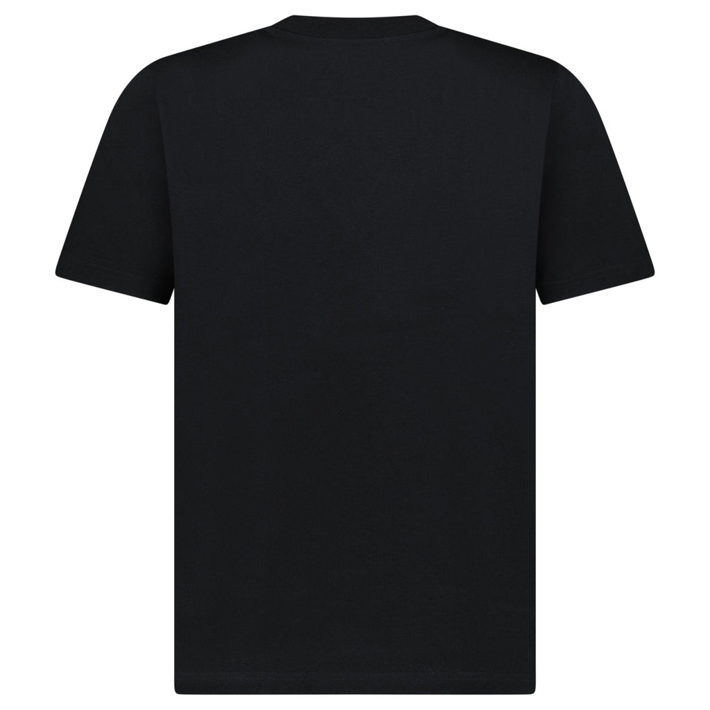 Casablanca "Tennis Club Icon Pastelle" Printed T-Shirt in Black