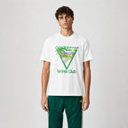 Casablanca Tennis Club T-Shirt in White