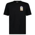 Casablanca Tennis Landscape Short Sleeve T-Shirt in Black