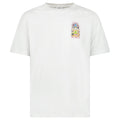 Casablanca Tennis Landscape Short Sleeve T-Shirt in White