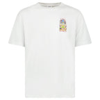 Casablanca Tennis Landscape Short Sleeve T-Shirt in White