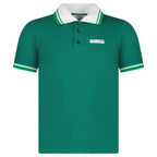 Casablanca Textured Polo Shirt Evergreen