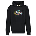 Casablanca 'The Fish Puff' Print Hooded Sweatshirt Black