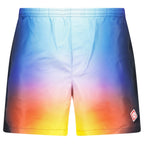Casablanca Tie Dye Swim Shorts in Gradient Multicolour